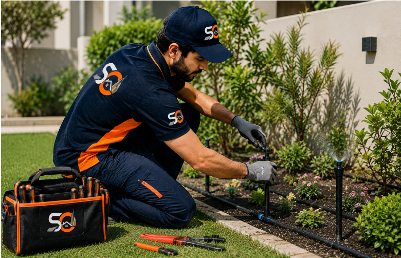 irrigation electrical smart tech care services dubai plumbing handyman ac repair irrigation